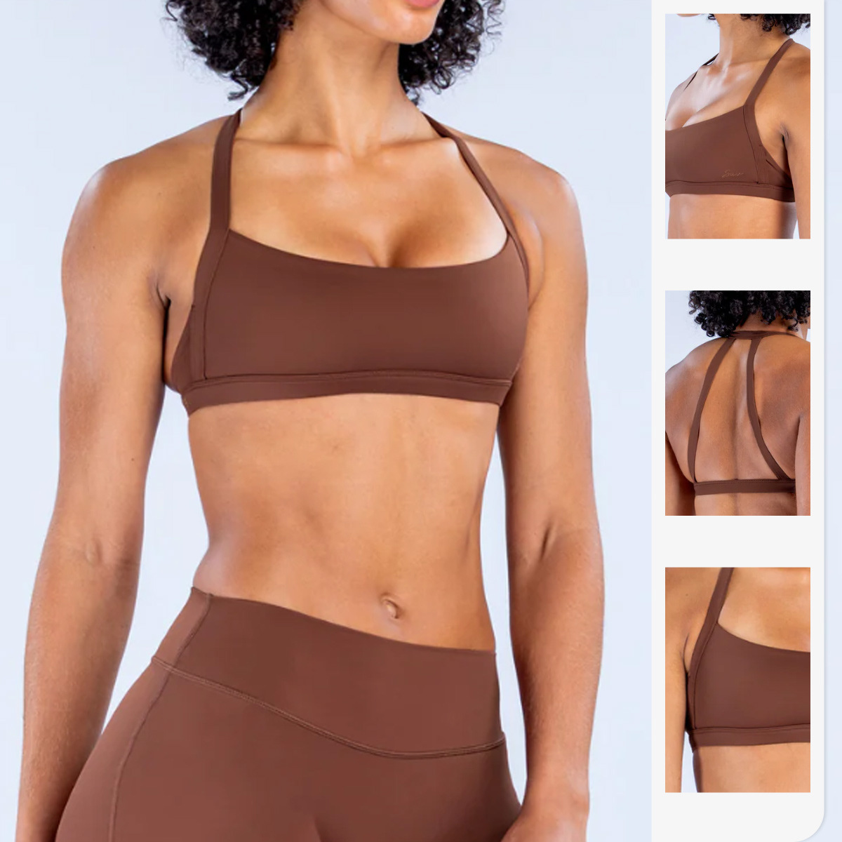 Sports Bra Racerback - Yoga Spor Sütyeni Kadın Darbeye Dayanıklı