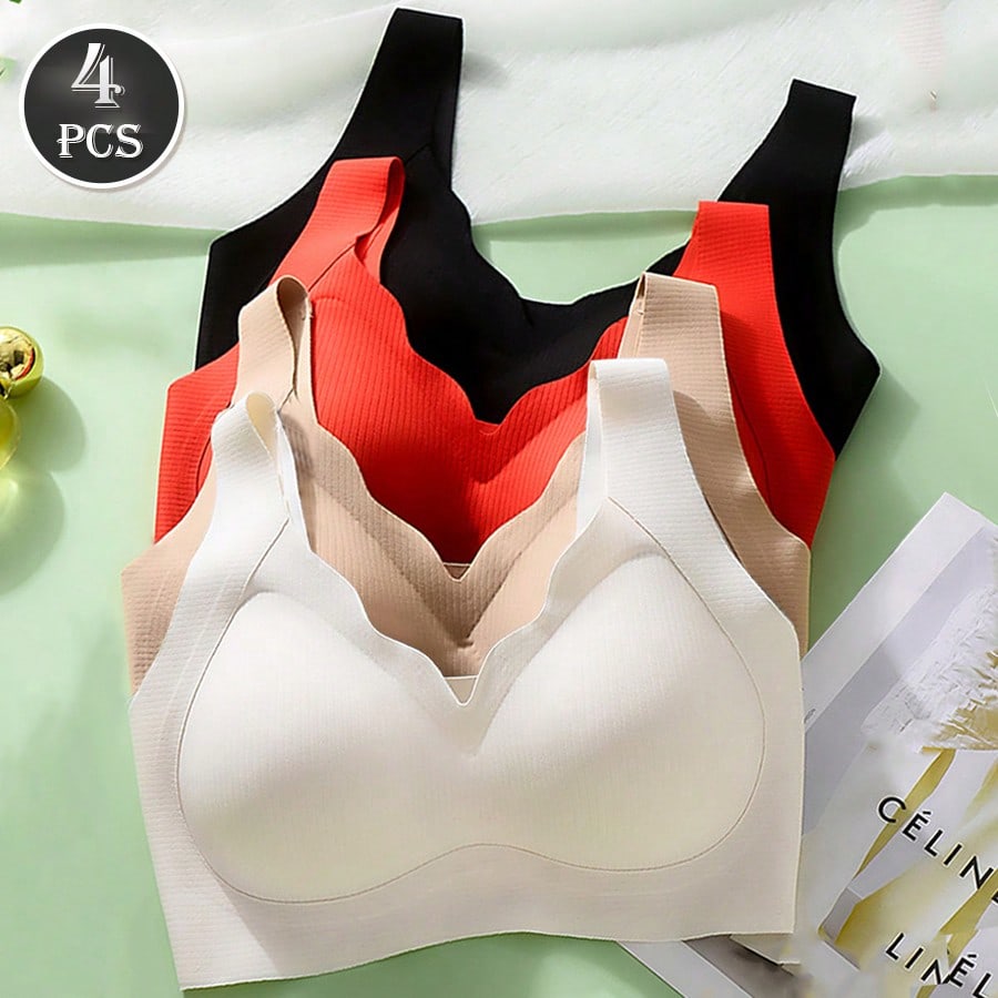 4 adet kadın dikişsiz Push Up  - Mastectomy Bra Pocket incelemesi ve fiyatı