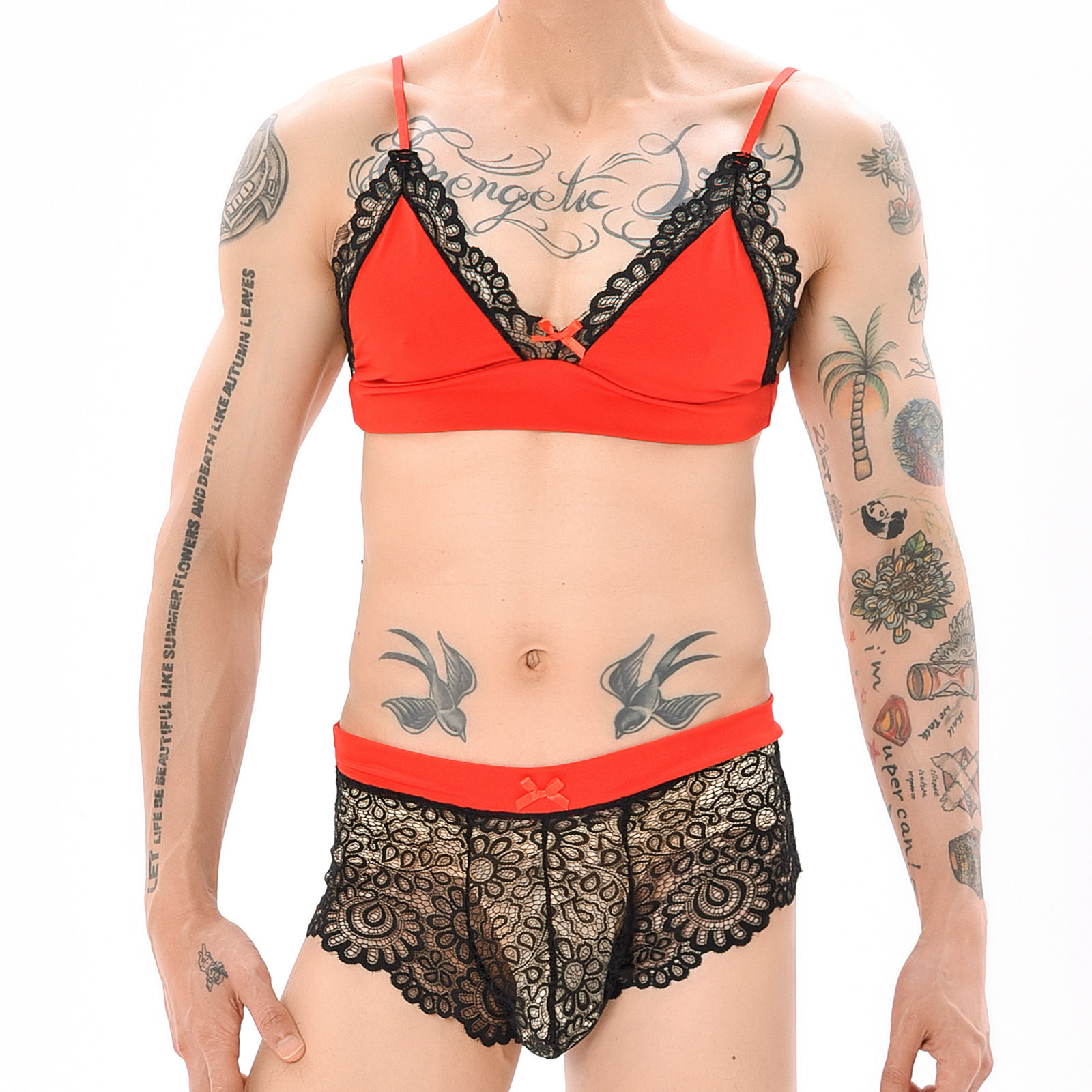 Erkekler Seksi Crossdressing E - Sheer Mesh Bra incelemesi ve fiyatı