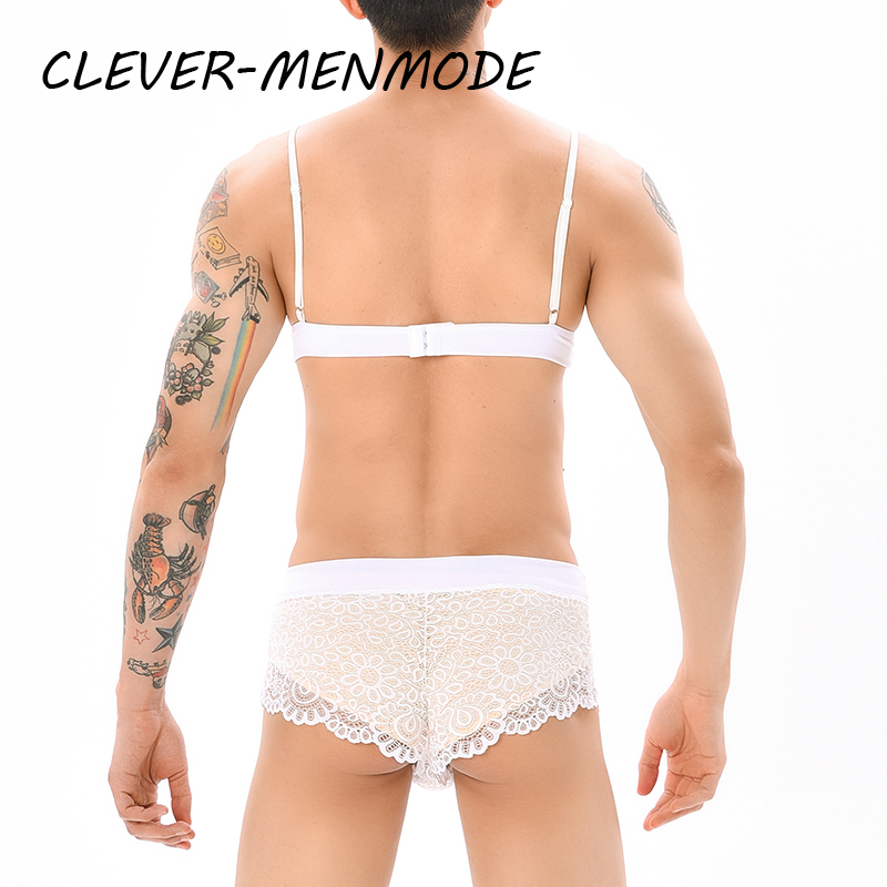 Erkekler Seksi Crossdressing E - Sheer Mesh Bra incelemesi ve fiyatı